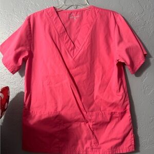 Unisex butter soft Scrub Top